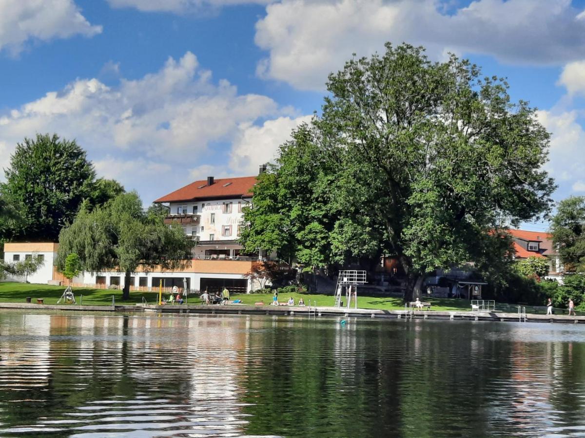 Hotel-Pension Seebad "Seegenuss-Natur-Spa" Sulzberg Bagian luar foto