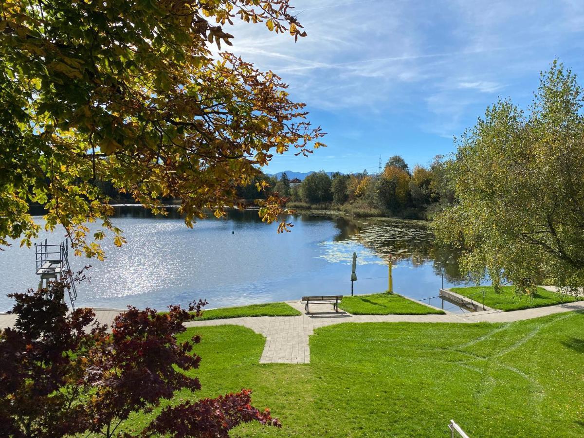 Hotel-Pension Seebad "Seegenuss-Natur-Spa" Sulzberg Bagian luar foto