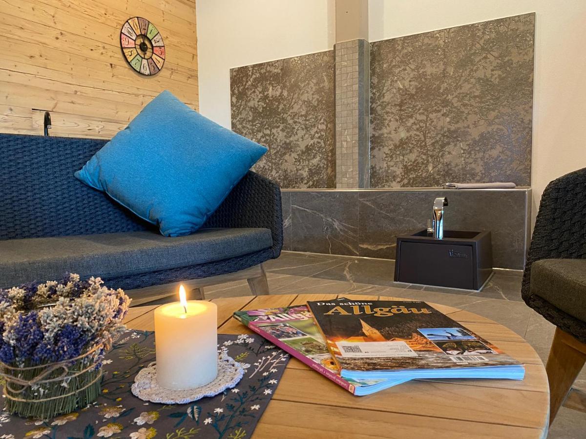 Hotel-Pension Seebad "Seegenuss-Natur-Spa" Sulzberg Bagian luar foto