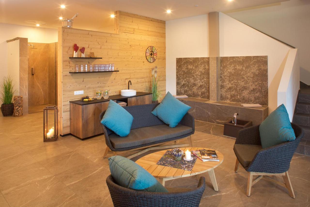 Hotel-Pension Seebad "Seegenuss-Natur-Spa" Sulzberg Bagian luar foto