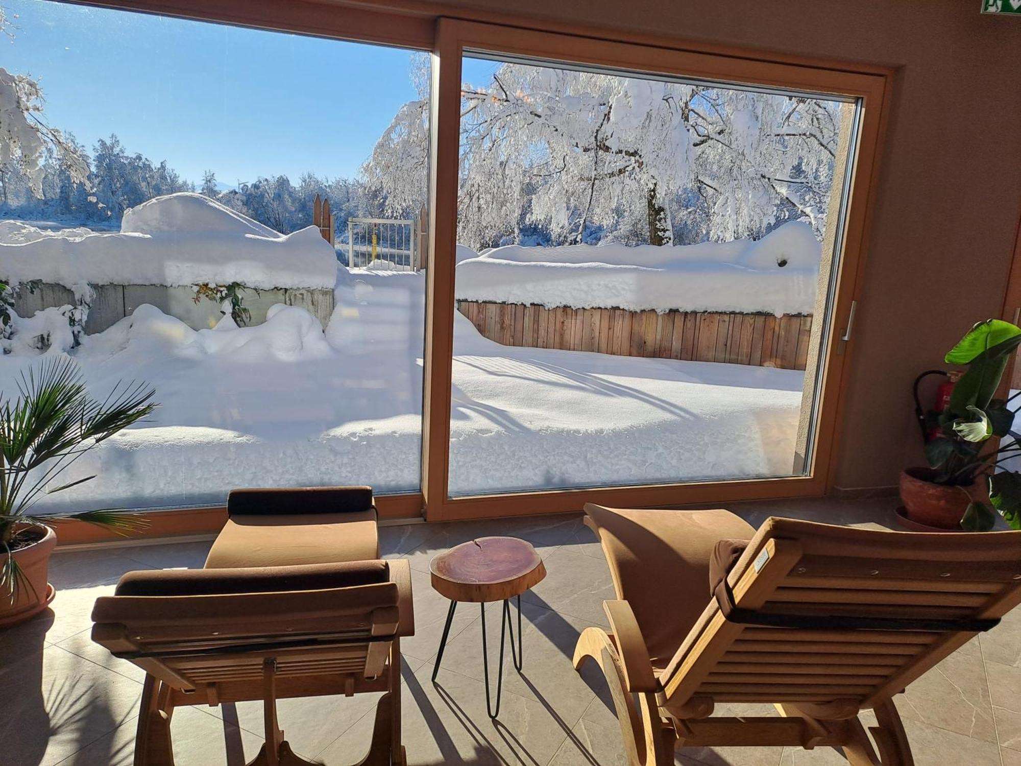 Hotel-Pension Seebad "Seegenuss-Natur-Spa" Sulzberg Bagian luar foto